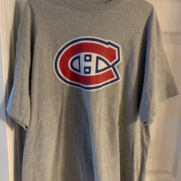MMONTREAL CANADIANS #22 CAUFIELD MENS TEE - Picture 1 of 4